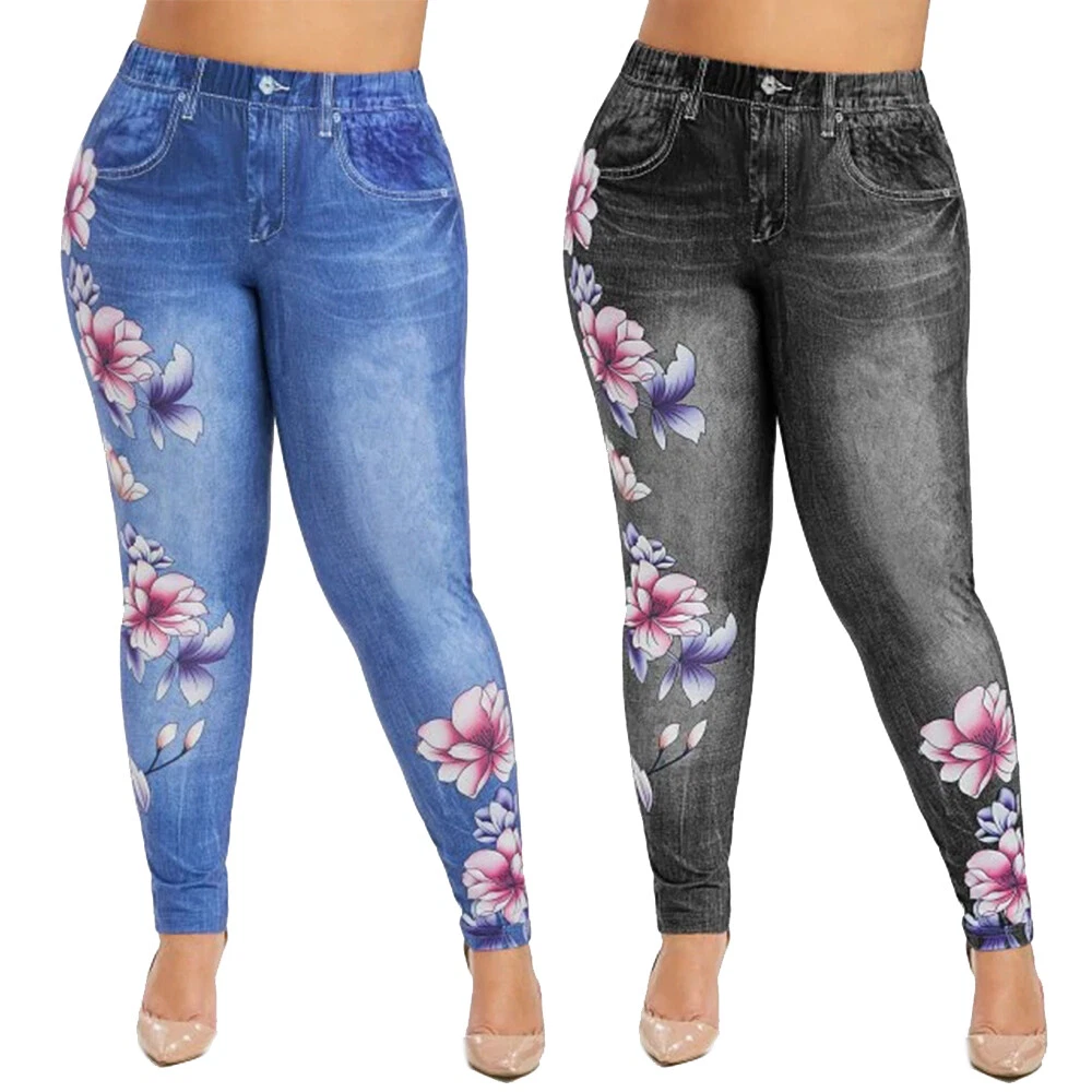 Cheap plus size clearance jeggings