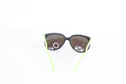 Occhiali da sole vintage anni 80 streetwear iridescenti fulmine plastica neon - Foto 3 di 6
