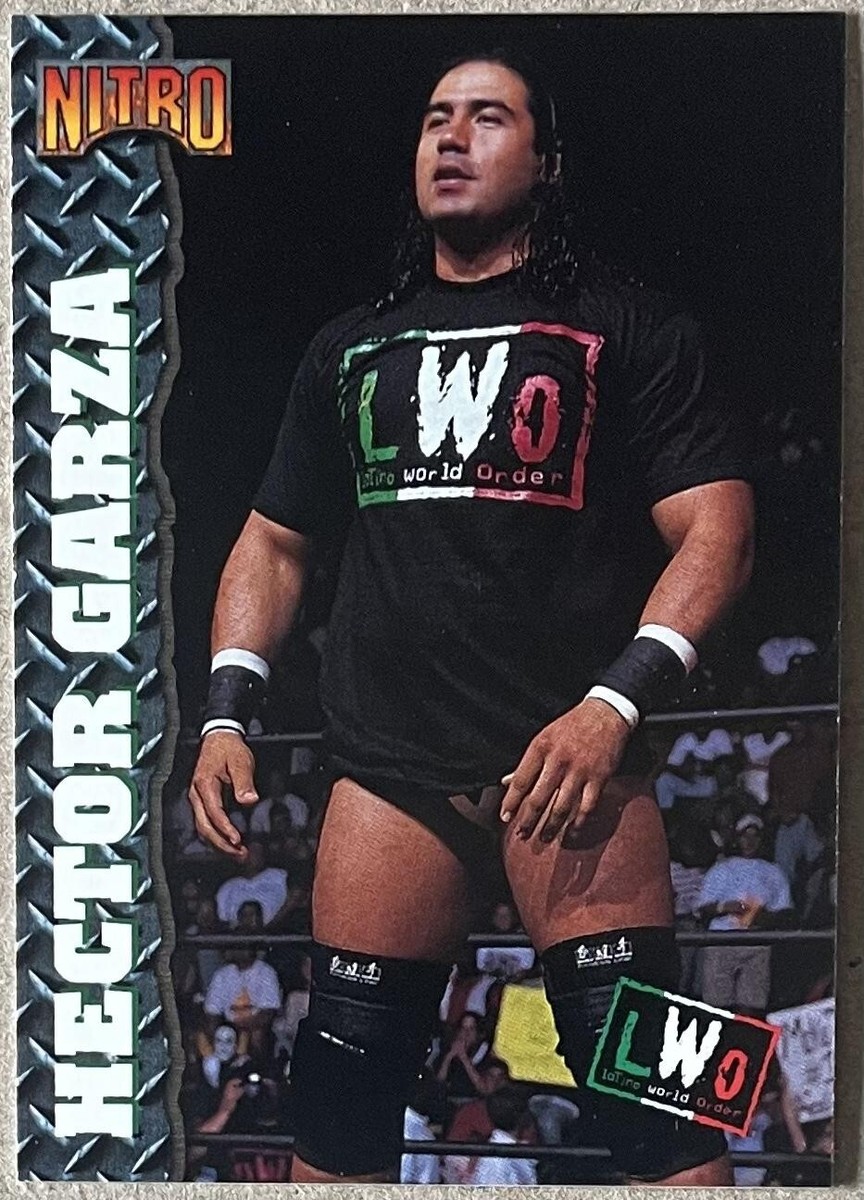 HECTOR GARZA, WCW, 1999 TOPPS CARD, WRESTLING SUPERSTAR ! | eBay