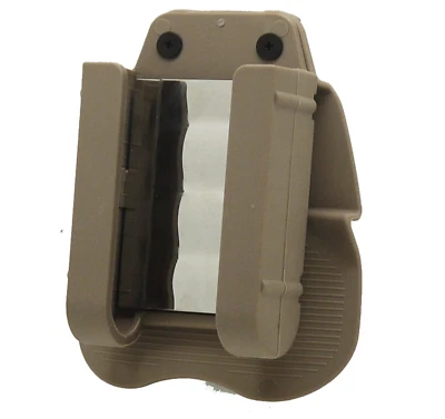 Ultimate Arms Gear 4 Shell Shotgun Ammo Carrier with Belt Paddle , 12GA, FDE