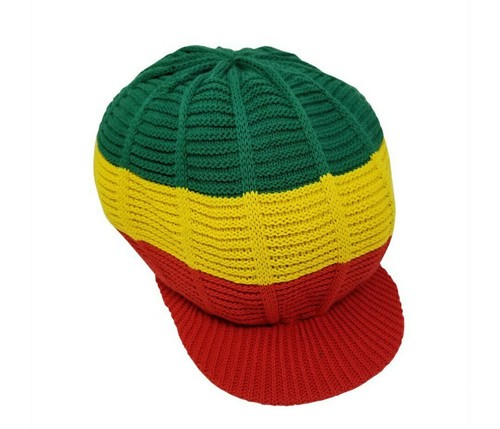 GREEN HAT JAMAICAN DREADLOCKS | eBay
