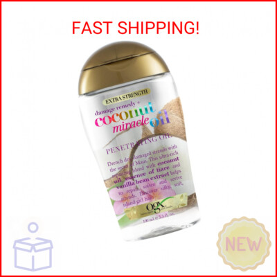 OGX Extra Strength Damage Remedy + Coconut Miracle Oil Penetrating Hair Oil