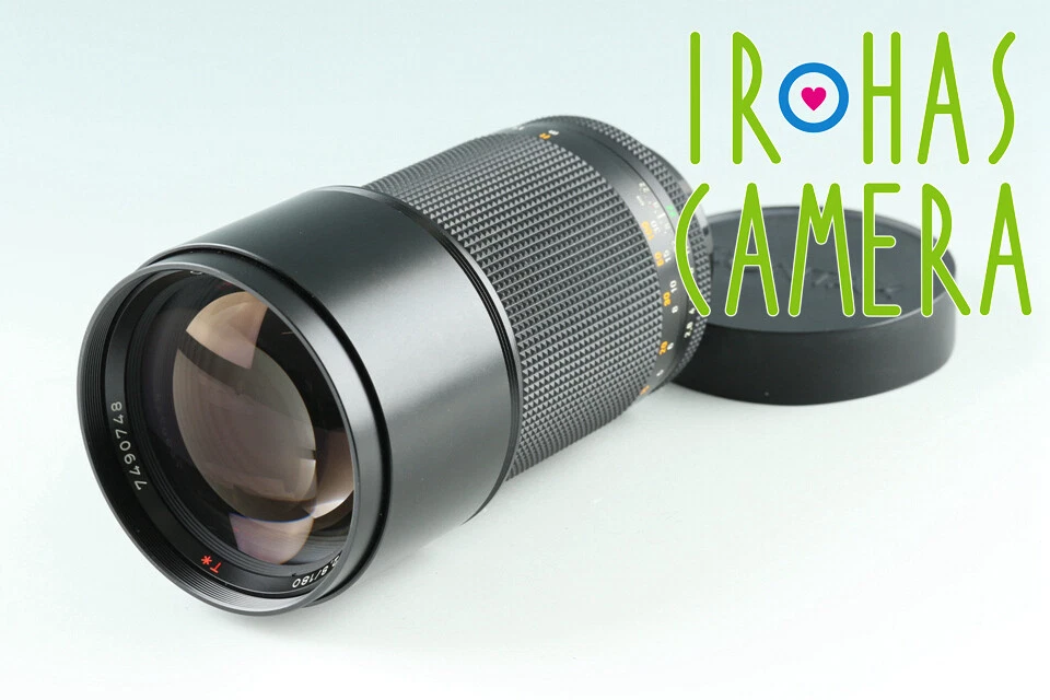 Contax Carl Zeiss Sonnar T* 180mm F/2.8 MMJ Lens for CY Mount #37786 A3