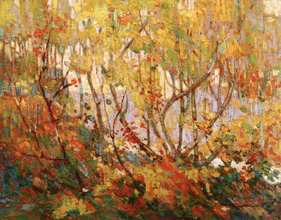 Tom Thomson Opulent October Canvas Print 16 x 20
