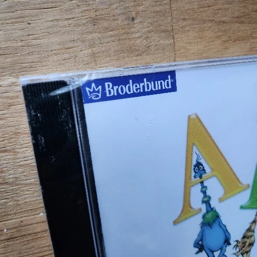 Dr. Suess A B Cs Vintage Macintosh Software  Broderbund Mac OSX MacKiev CD-ROM  - Image 3 of 4