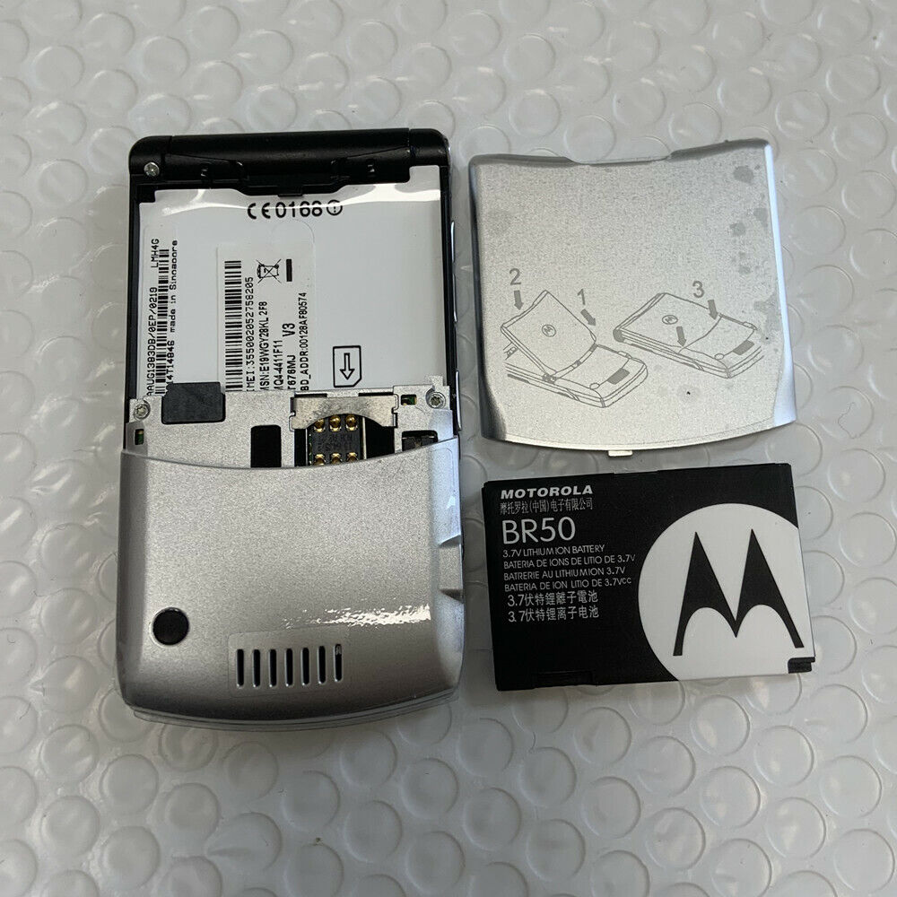 Original v3 remodelado-original motorola razr v3 gsm quad band flip  desbloqueado moda antiga barato telefone celular com frete grátis -  AliExpress