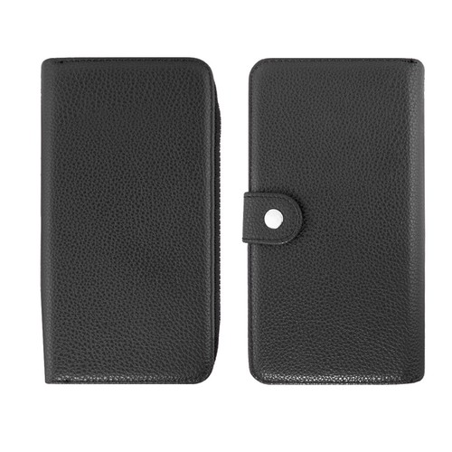 Funda tipo billetera de cuero desmontable con cremallera abatible para Samsung Galaxy Note 9 - Imagen 8 de 42