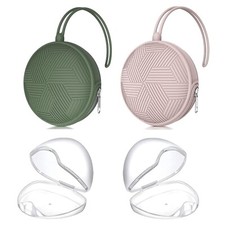Smlpuame 4 Pack Pacifier Holder Case Set--OPEN BOX