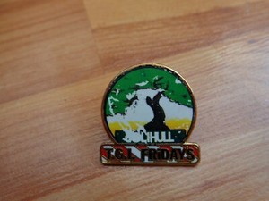 CLASSIC OFFICIAL TGI FRIDAYS SOLIHULL STORE ENAMEL METAL PIN BADGE