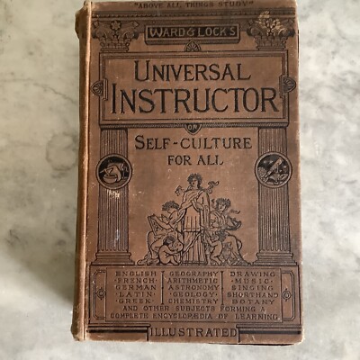 Universal Instructor - Self Culture For All - Eld & Blackham, Illustrated