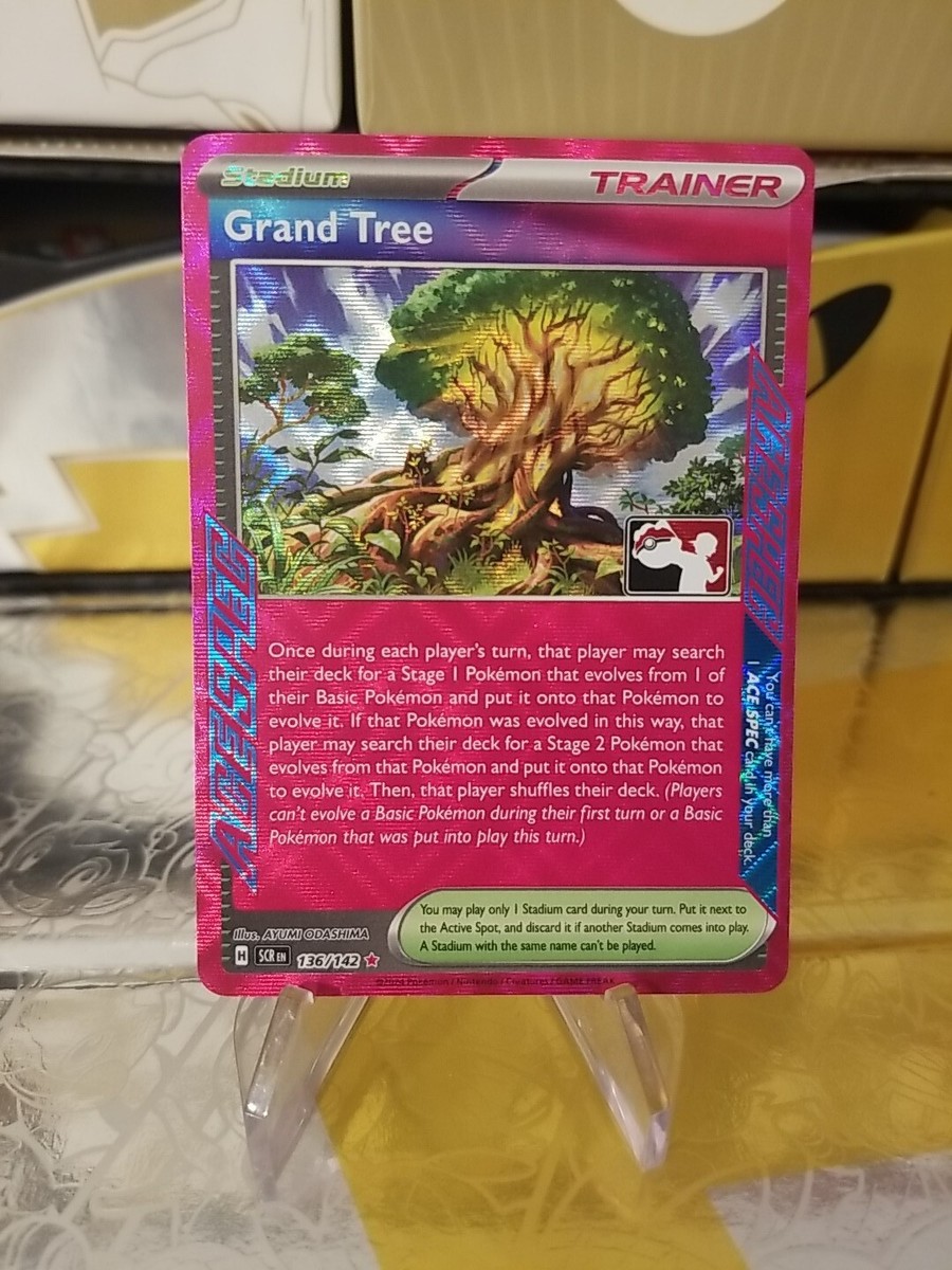 Grand Tree Pokemon Prize Pack Series 6 Promo Pokemon Card NM/LP