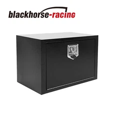 24 In. X 14 In. X 16 In. Iron Underbody Truck Storage Tool Box w/Lock Heavy Duty