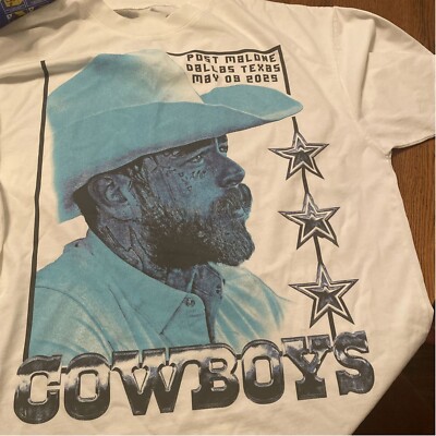 SALE 30% - Post Malone Dallas Cowboys Big Ass Stadium Tour cowboys Shirt