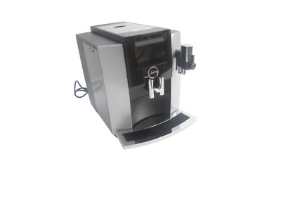 JURA S8 Automatic Coffee Machine with Touchscreen Moonlight Silver Model # 15210