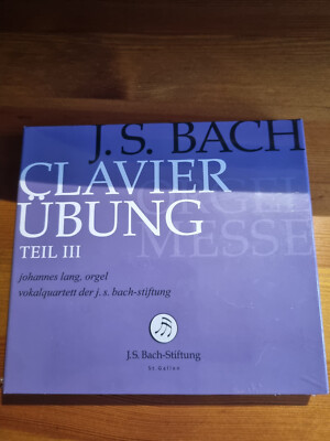 Clavier Übung Teil III -  J.S. Bach -  CDs *OVP* kostenloser Versand