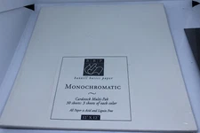 Bazzill Basics Paper BBP CARDSTOCK PACK Monochromatic 30 sheets 12 X 12 New