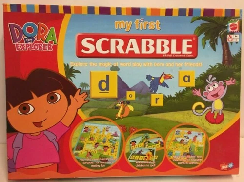 Scrabble Family Game Complete Modern Board & Traditional Games