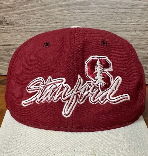 Vintage Stanford hat cap snap back 90s Made In USA Cardinals University The Game - Picture 8 of 8