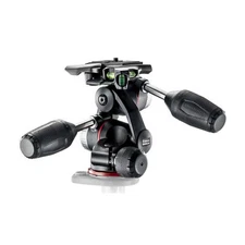Manfrotto  3-Way Head with Retractable Levers and Friction Controls (Black)