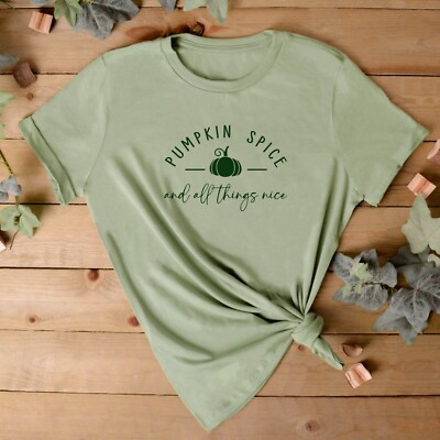 HALLOWEEN TSHIRT Damen T-Shirt | Pumpkin Spice and All Things Nice | Halloween