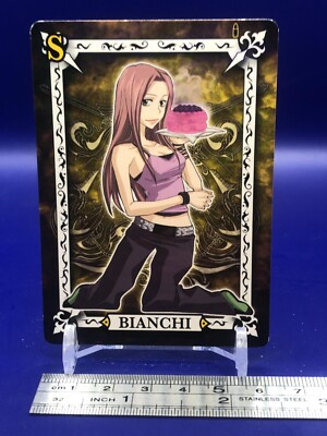 Bianchi Katekyo Hitman Reborn 016 Card Atlus 2008 Japanese | eBay