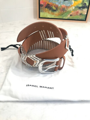 Isabel Marant Tehora Belt Natural Camel -- Large -- NWOT