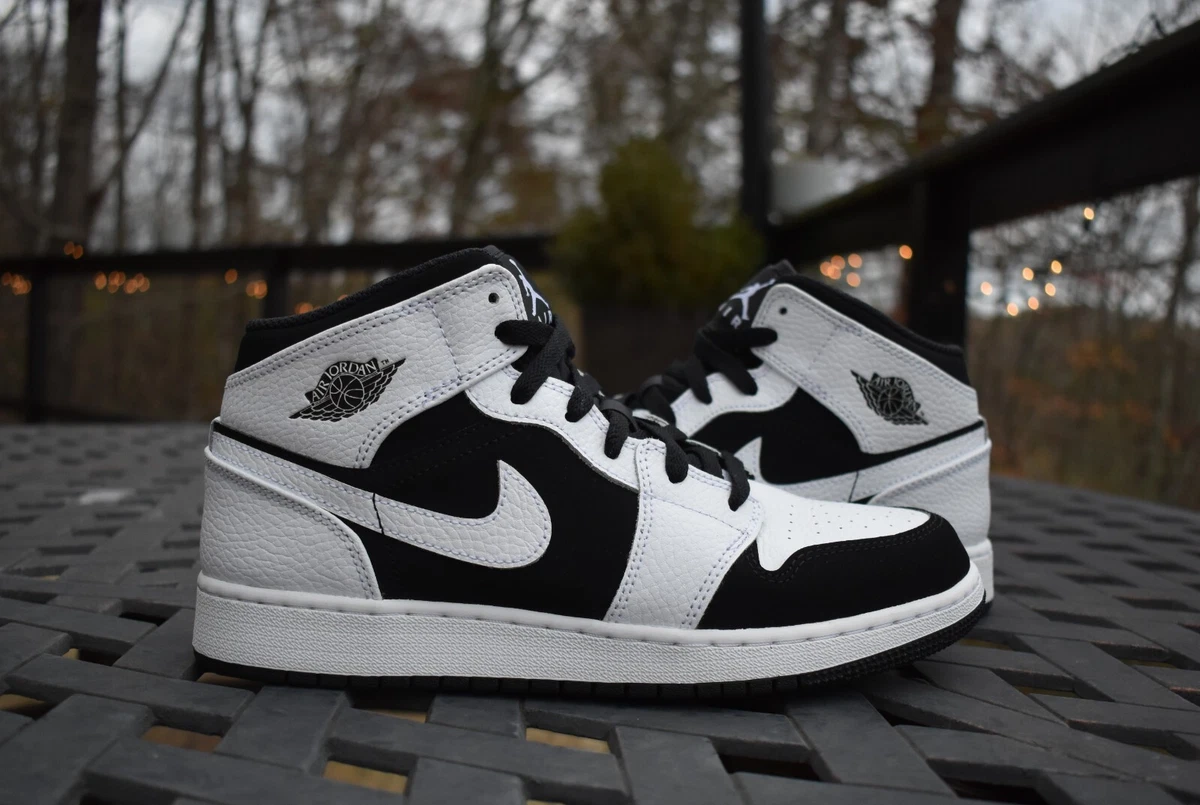 Jordan 1 Retro Mid GS White for Sale | Authenticity Guaranteed | eBay