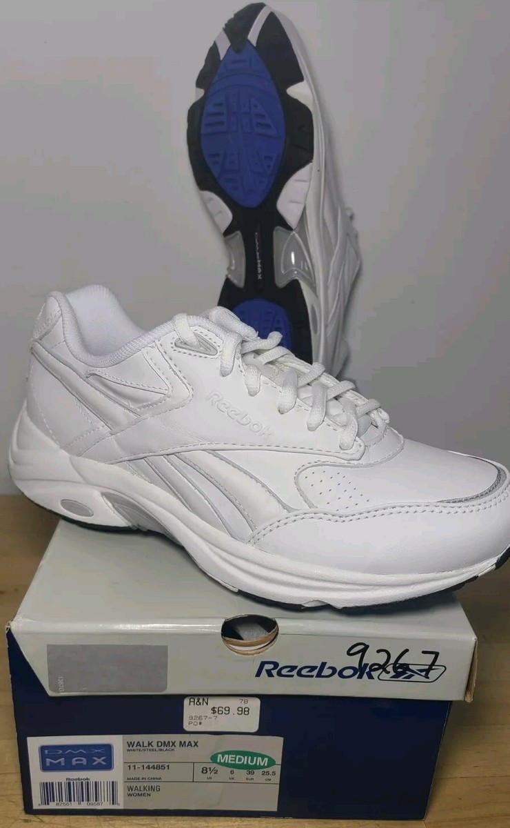 NEW Deadstock 2004 Reebok Walk DMX MAX Women's Shoes Sz 8.5 Medium
