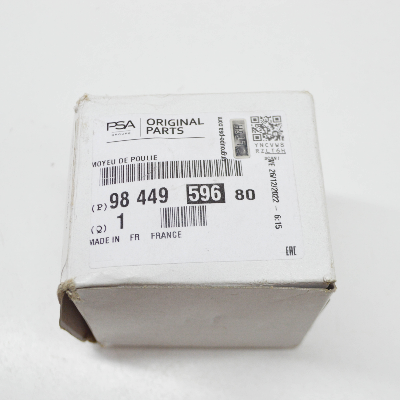 CITRO N C5 AIRCROSS Crankshaft Pulley Hub 9844959680 New Genuine | eBay