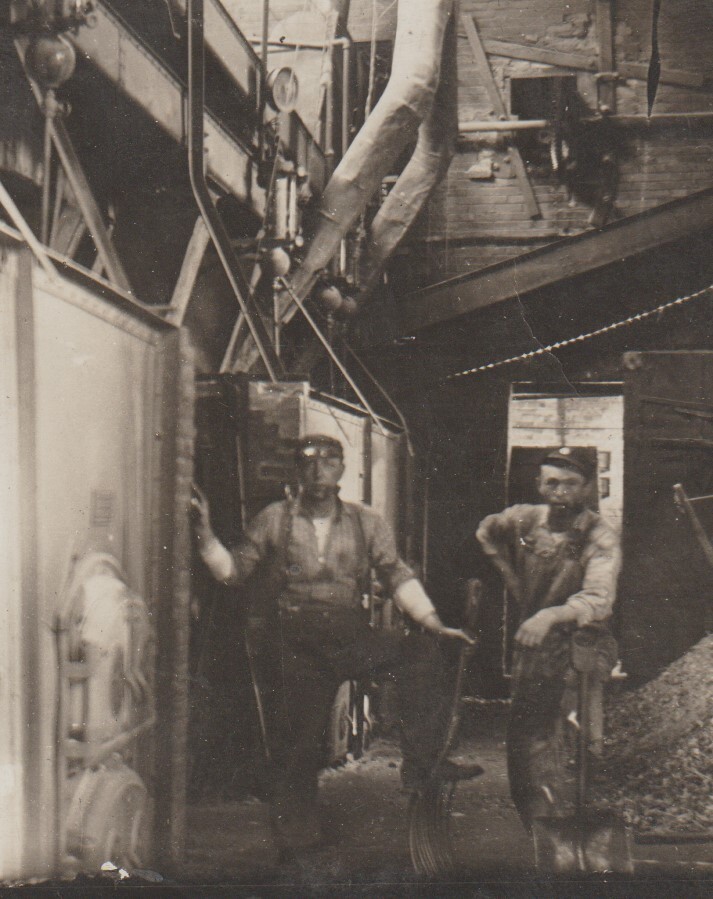 Wabeno WISCONSIN RPPC 1916 INTERIOR SAWMILL Logging Lumber BOILERS