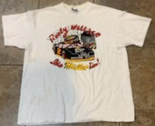 Rusty Wallace Its Miller Time Miller Genuine Draft Vintage T Shirt Size Large