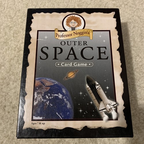 Professor Noggin's Outer Space Card Game #7 Educational Complete Outset 2012 - 第 1/11 張圖片