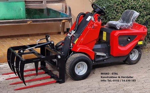 Radlader Hoflader Miniradlader Hoftruck Lader Allrad permanent MISKO - STAL - Bild 3 von 24