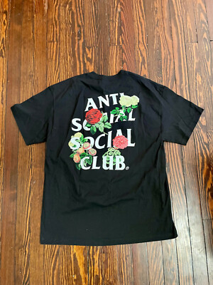 T-shirt Anti Social Social Club Logo Noir - Taille XL - Neuf Avec étiquettes