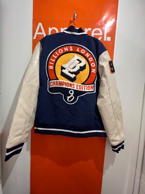 Billions London Champion Edition Varsity Jacket, Size XL, New, B19, 10156