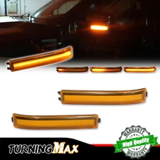 Sequential LED Side Mirror Signal Lights Amber For 09-14 Ford F-150, SVT Raptor