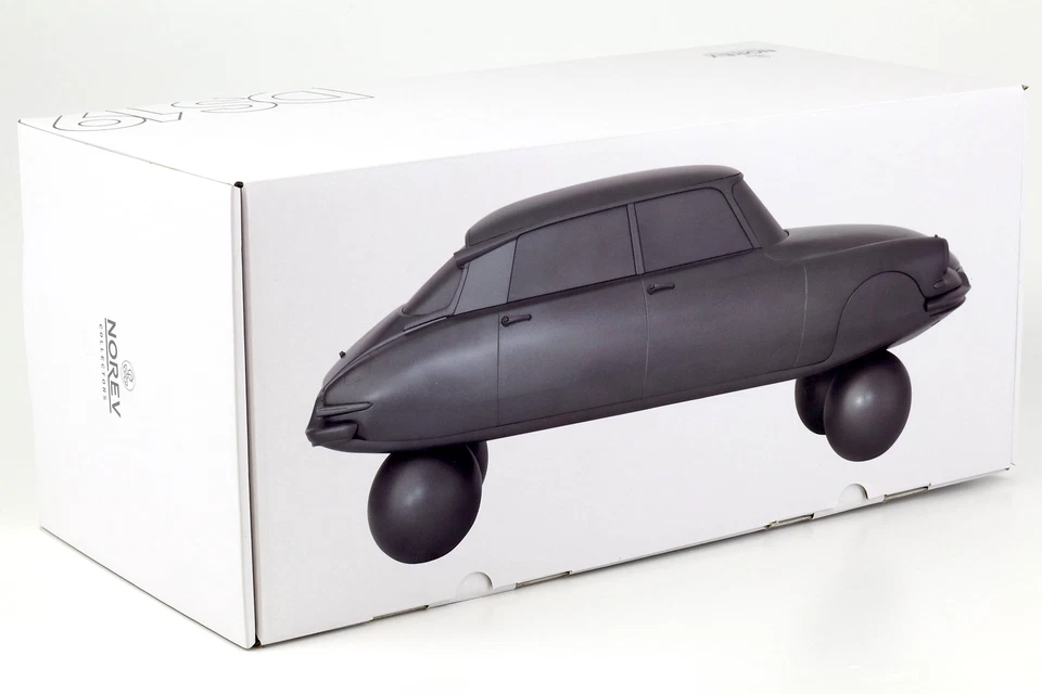 1:12 NOREV Citroen DS 19 On Balls 1959 Sculpture Full Mat Gris - Limite De - Photo 4/4