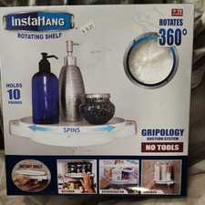 As Seen On TV InstaHang Organizational Multi-Use Rotating Shelf