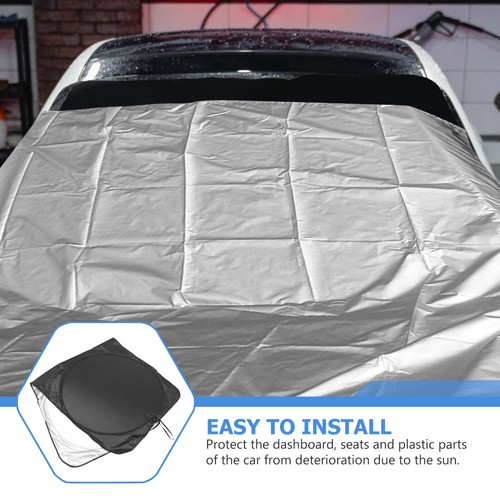Magnetic Car Sunshade Auto Windshield Cover Windscreen Frost Protector - Picture 9 of 12