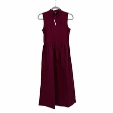 J Crew mockneck knit mixed-media dress Size S