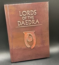 LORDS OF THE DAEDRA BY BETHESDA SOFT WORKS HARD COVER BOOK 2017 LOOT CRATE GAMES