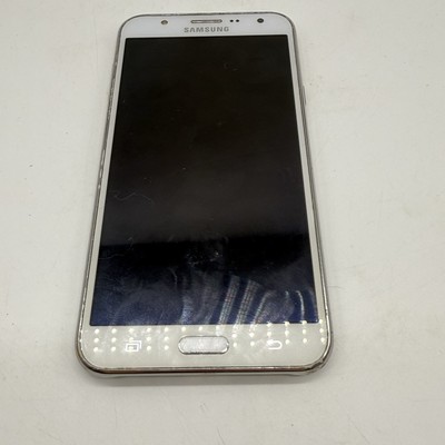 Samsung Galaxy J7 SM-J700T White Smartphone For Parts
