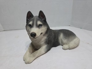 Original Sandicast Siberian Husky 1987 Sculpture Sandra Bruce Dog Figurine