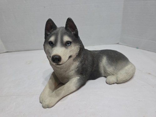 Original Sandicast Siberian Husky 1987 Sculpture Sandra Bruce Dog Figurine
