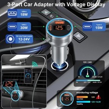 Starlink Mini Cable 10FT, 4 In1 Starlink Mini Car Charger 12V DC Power Cable 60