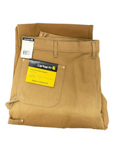 VTG Carhartt B01 BRN Double Knee Pants Made in USA NWT Union 2011 Brown 44x30