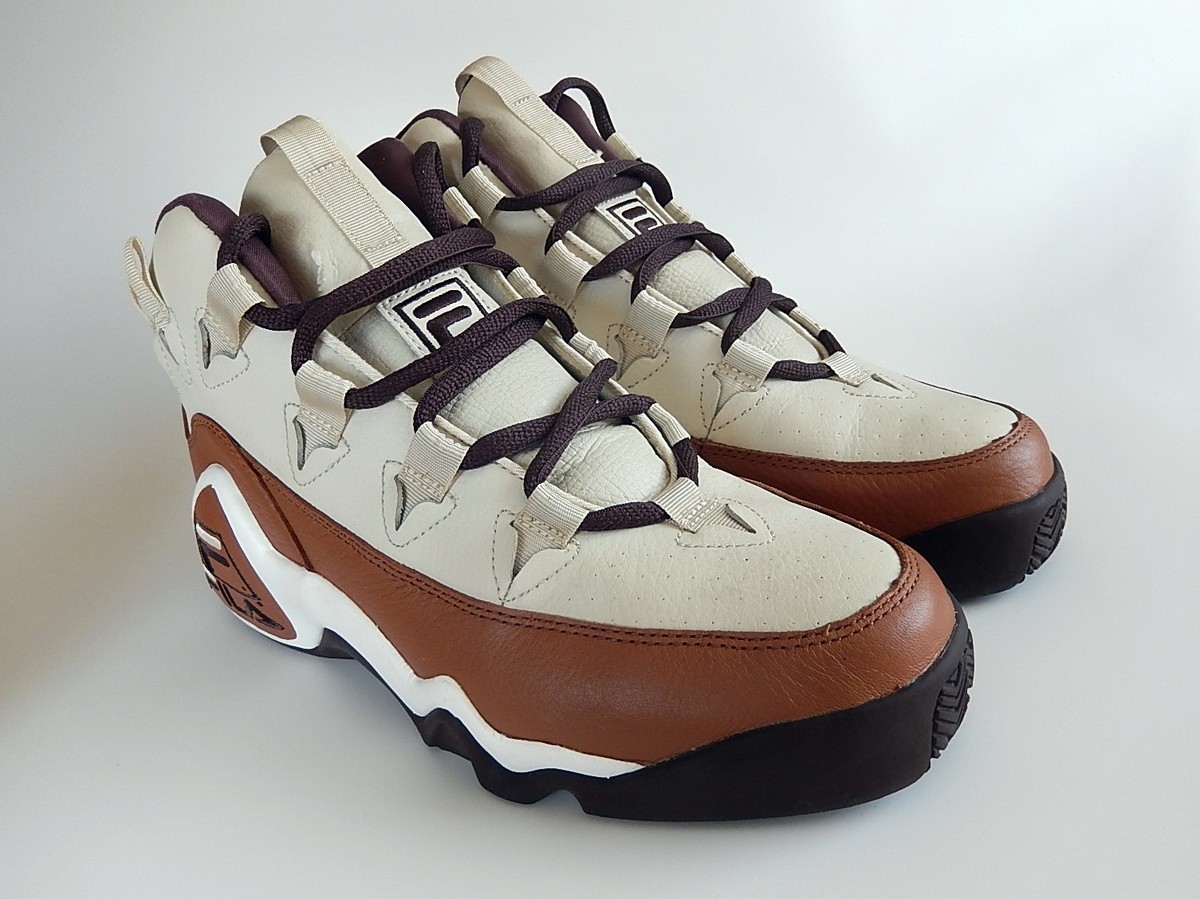 Fila 95 GH1 Grant Hill 1 Tan Brown Shoes Men's sz 11 stackhouse