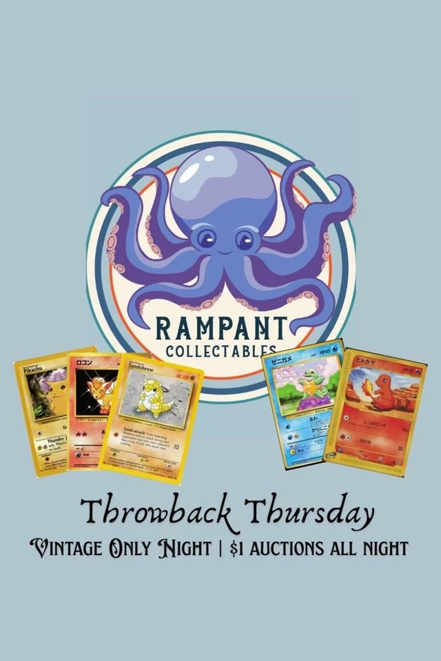 Throwback Thursday!!! | Vintage only $1 Auctions all night!!!