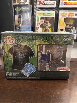 Funko Rise Of The Beasts Action Figure And T-shirt Xl Men New Transformers