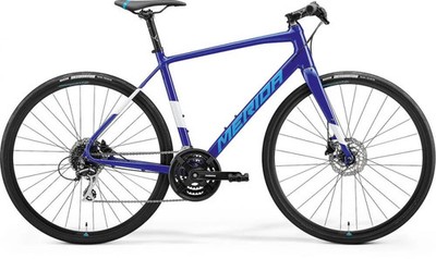 Merida SPEEDER 100 HP4 blau/weiß L (56) - sportliches Fitnessbike für Alltag ...